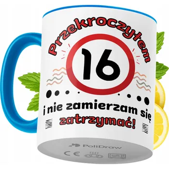 Hrnek Polidraw Hrnek Polidraw Narozeniny16 keramika 330 ml