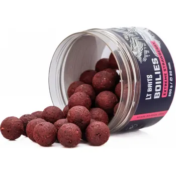 Boilies LT Baits EXTREME STRAWBERRY PREMIUM BOILIES 200g Průměr: 20 mm, Hmotnost: 200 g