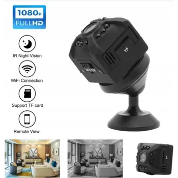 Mini bezpečnostní kamera 1080P s mikrofonem a Wi-Fi