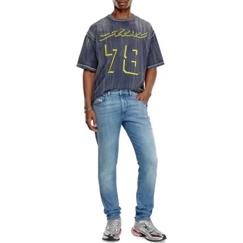 DŽÍNY DIESEL 2019 D-STRUKT TROUSERS BLUE