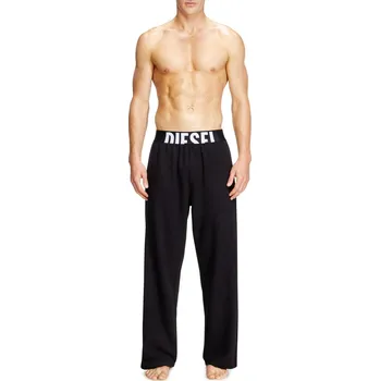 Pánské pyžamo PYŽAMOVÉ KALHOTY DIESEL NOLAN-D-POP TROUSERS BLACK