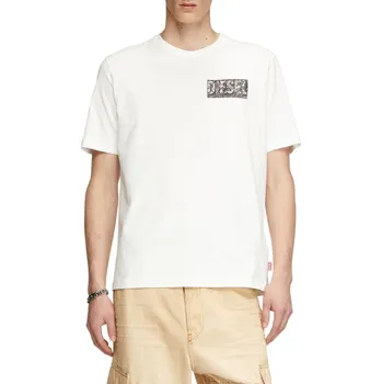 TRIČKO DIESEL T-ADJUST-R19 T-SHIRT OFF WHITE