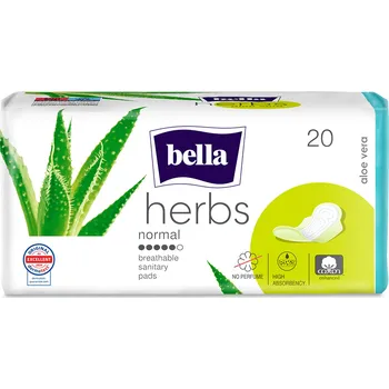 Menstruační vložka Bella Herbs menstruační vložky Aloe vera, 20 ks