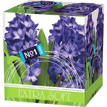 Papírový kapesník Bella NO1 papírové kapesníky (hyacint) box, 80 ks