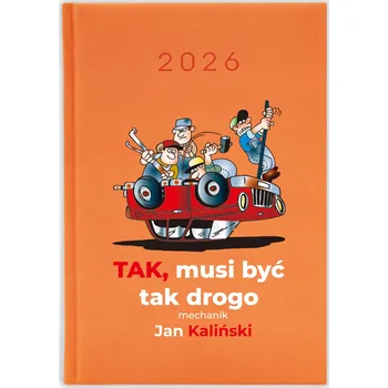 Kalendář Knižkový kalendář 2026 A5 FunnyCase modrý