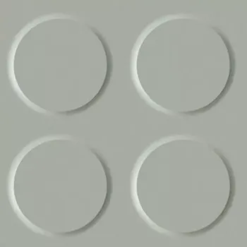 Dlažba Kaučuková podlahová krytina Norament 825, barva 6173 - šedá, 501 × 501 mm čtverce