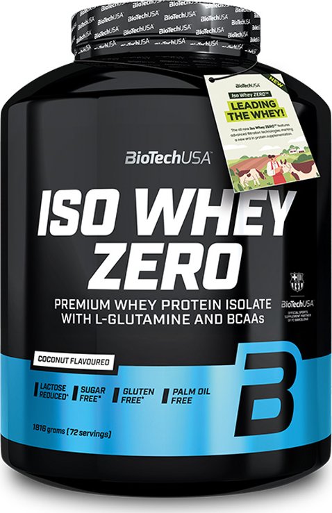 BioTech Iso Whey Zero 1816 g jahoda