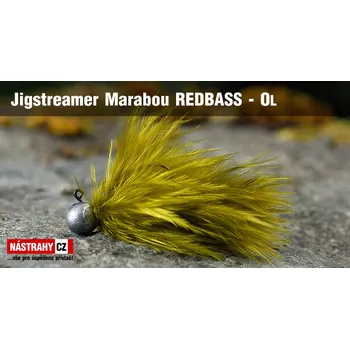 Umělá nástraha RedBass Jigstreamer Marabou OL váha, velikost: 7 g