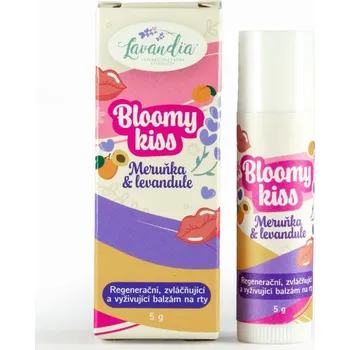 Péče o rty Vyživující balzám na rty - Bloomy kiss meruňka a levandule