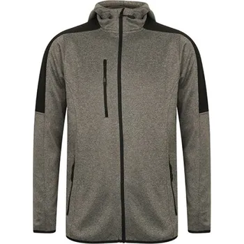 Pánská softshellová bunda Finden+Hales Pánská softshellová bunda LV622 Dark Grey Marl-Black XL