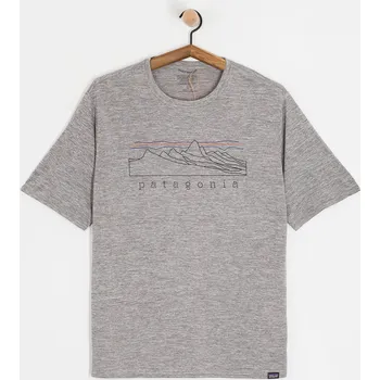 Pánské tričko Patagonia Cap Cool Daily Graphic (stratapeaks feather grey) XL, šedá