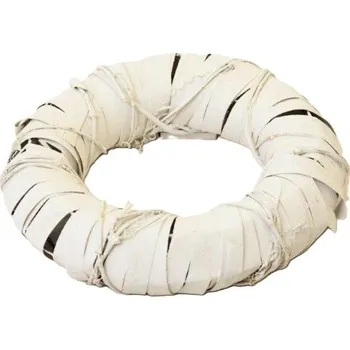 Věnec proutí bílý 40 cm