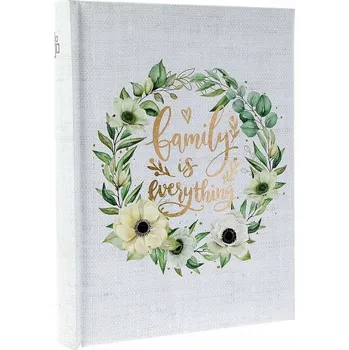 Fotoalbum Kapesní album Gedeon Dream Flower 10x15 na 200 fotografií, šité, bílé