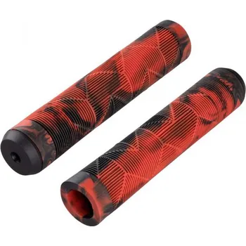grip gripy FORCE BMX145 gumová černo-červené