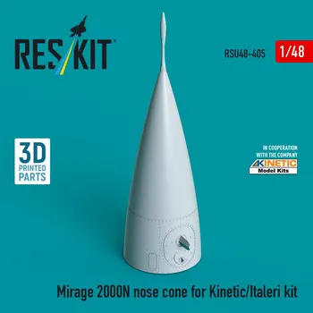 Plastikový model 1/48 Mirage 2000N nose cone (KIN/ITAL)