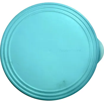 Dóza na potraviny Víko Elegance 4,6l a 2,4l nízký talíř, tyrkysová průsvitná - náhradní díl