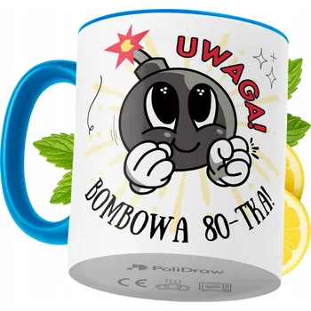 Hrnek Polidraw Hrnek Polidraw Narozeniny80 keramika 330 ml