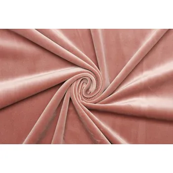 Samet bavlněný - Starorůžová 2. Jakost