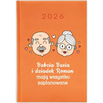 Kalendář Knižkový kalendář 2026 A5 FunnyCase modrý