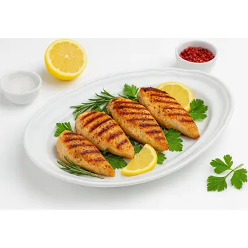 Talíř Oválný servírovací talíř 28 cm Gino / Vhodný k sadě Castel White