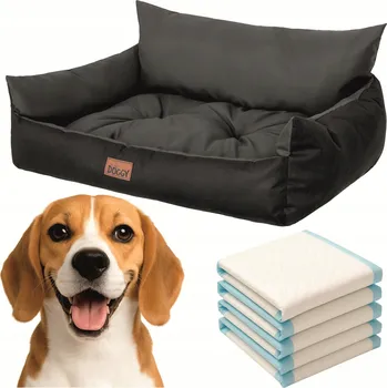 Pelíšek pro psa Doggy pelíšek pro psa šedý 81 cm x 62 cm