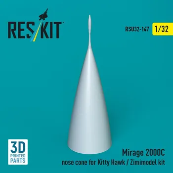 Plastikový model 1/32 Mirage 2000B/C nose cone (KITTYH/ZIMMI)