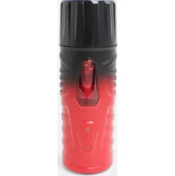 Automatický rotační masturbátor Everycom Black Knight 3D s přirážením