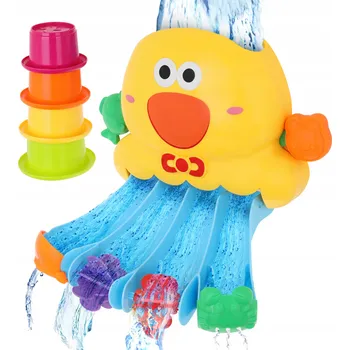 Hračka LandToys kachnička do vany s kelímky