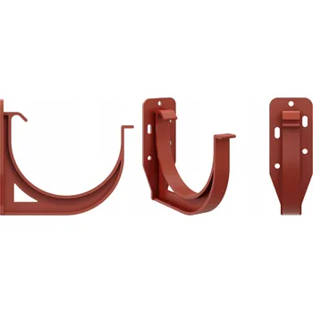 Vrták Držák okapu Krono-Plast 75 mm červený