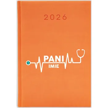 Kalendář Knižkový kalendář 2026 A5 FunnyCase modrý