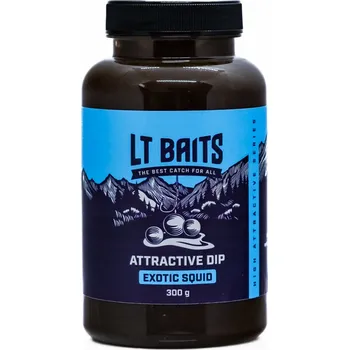 Návnadové aroma LT Baits DIP EXOTIC SQID 300G
