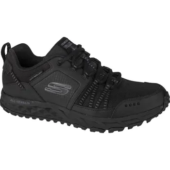 Pánská móda Černé pánské tenisky Skechers Escape Plan 51591-BBK Velikost: 46