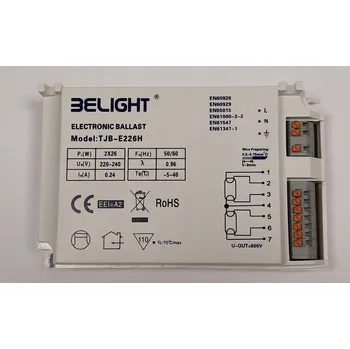 Elektronický předřadník PLC 2x26W, kompatibilní s LED