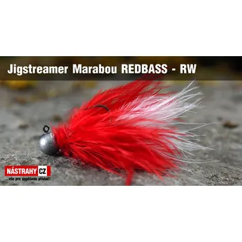 Umělá nástraha RedBass Jigstreamer Marabou RW váha, velikost: 3 g