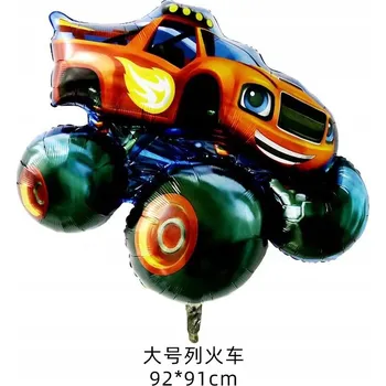 Balónek Fóliový balónek auto BLAZE z pohádky BLAZE A MEGASTROJE, 75 cm