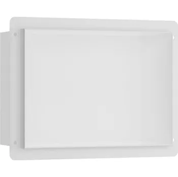 Koupelnový nábytek CERANO - Zápustná polička/nika do obkladu - bílá matná - 30x20x10 cm