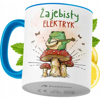 Hrnek Polidraw Hrnek Polidraw pro elektrikáře keramika 330 ml