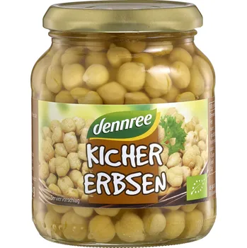 Příloha Dennree Cizrna ve slaném nálevu BIO (350 g)