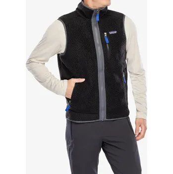 Pánská vesta Vesta Patagonia Retro Pile Vest - black/forge grey