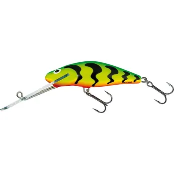 Umělá nástraha Salmo Wobler Bullhead Super Deep Runner Green Tiger 6 cm 7 g
