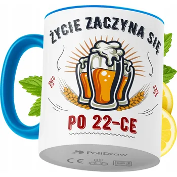 Hrnek Polidraw Hrnek Polidraw Narozeniny22 keramika 330 ml