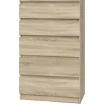 Falco Komoda Malvína M5 dub sonoma