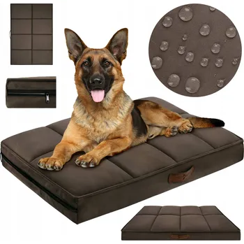 Pelíšek pro psa PELÍŠEK PRO PSA VODĚODOLNÉ MATRACE XL 100x70x8 CM SE ZÁMKEM