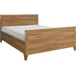 Black Red White Postel 160 BERGEN LOZ/160 BEZ ROŠTU modřín sibiu zlatý