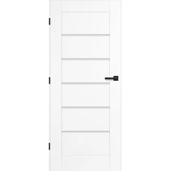 Interiérové dveře VILEN DOOR Interiérové dveře Anita 5/5 - Bilý CPL laminát (Premium) 80/197 cm