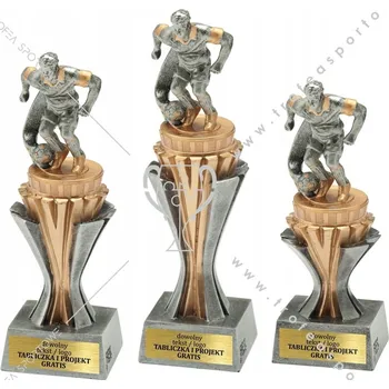 Figurka Sada 3D prostorových figurek Fotbal 21-19-17 cm + TABULKY