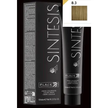 Barva na vlasy Black Sintesis Color Creme New 8.3 - Krémová barva na vlasy 100 ml