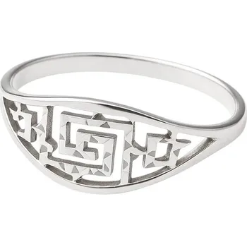 Prsten Zlatý 585/1000 prsten z bílého zlata