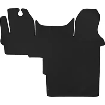 Ochranný autopotah Celoplošné koberečky - hladká ECO-kůže, IVECO DAILY VI (01.2015-12.2023) - verze bez sedadla spolujezdce; ruční parkovací brzda