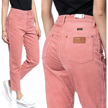 Dámské kalhoty Dámské látkové kalhoty Wrangler MOM JEANS 26/32